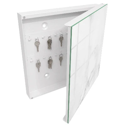 Schlüsselschrank Marmor-Eleganz