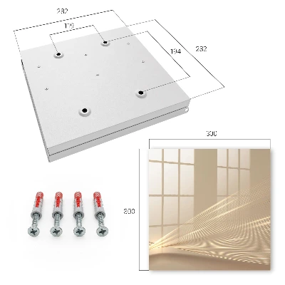 Schlüsselschrank für den Flur Minimalistische Linien