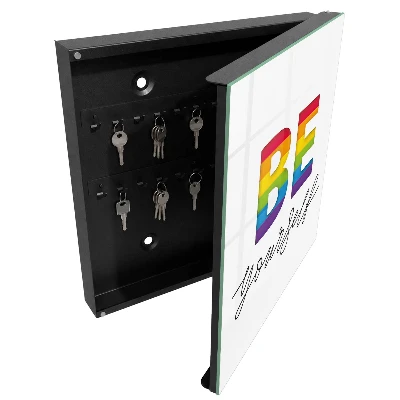 Schlüsselschrank mit dem Aufdruck Authentische Motivation