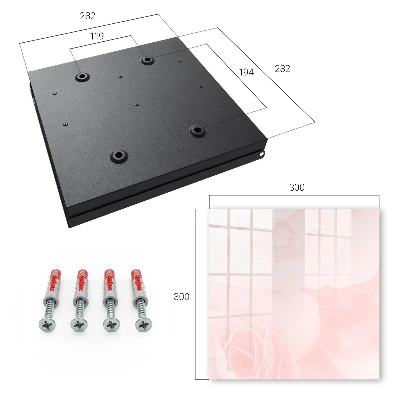 Schlüsselschrank Pastellrosen