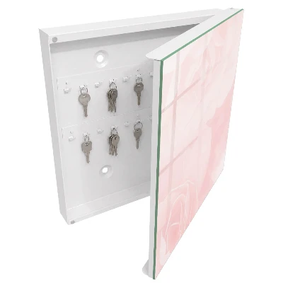 Schlüsselschrank Pastellrosen