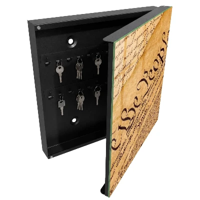 Schlüsselschrank Altes Dokument