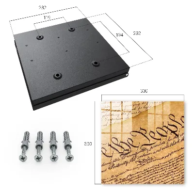 Schlüsselschrank Altes Dokument