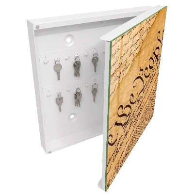 Schlüsselschrank Altes Dokument