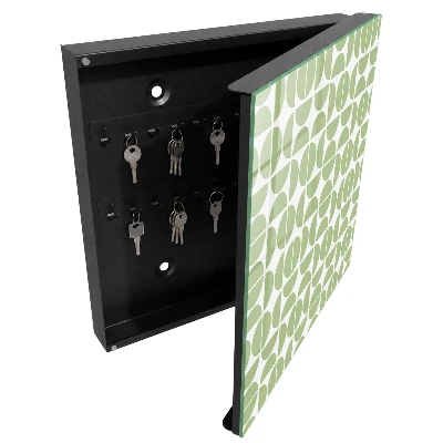 Schlüsselschrank Grüne Geometrie
