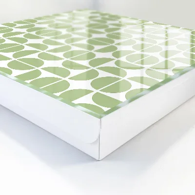 Schlüsselschrank Grüne Geometrie