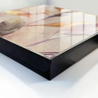 Schlüsselschrank für den Flur Pastellfarbene Blätter