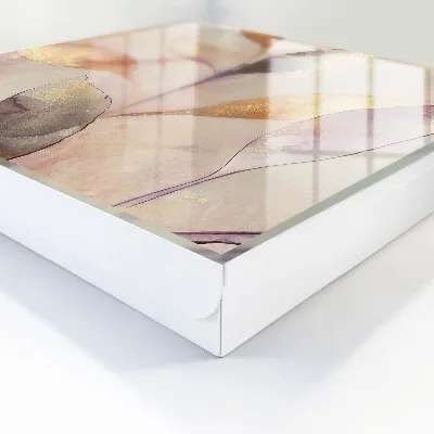 Schlüsselschrank für den Flur Pastellfarbene Blätter