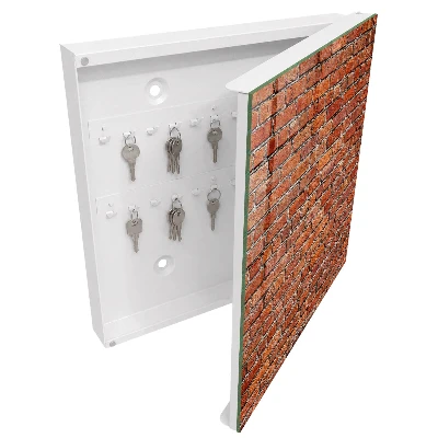 Schlüsselschrank Ziegelmauer