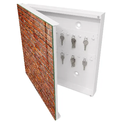 Schlüsselschrank Ziegelmauer