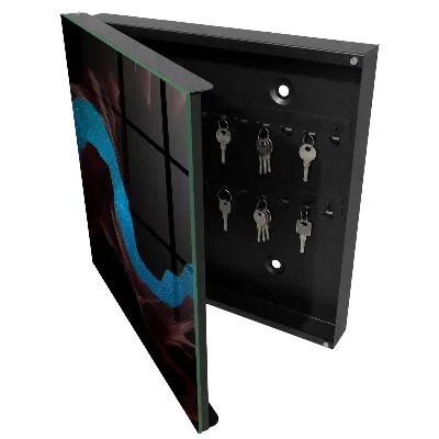 Schlüsselschrank für den Flur Weltraumgestein