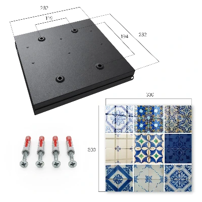 Schlüsselschrank Azulejos-Fliesen