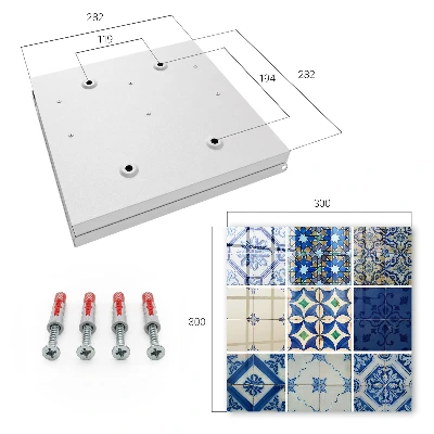 Schlüsselschrank Azulejos-Fliesen