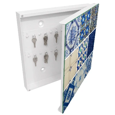 Schlüsselschrank Azulejos-Fliesen