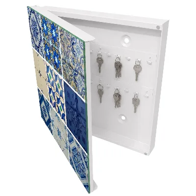 Schlüsselschrank Azulejos-Fliesen