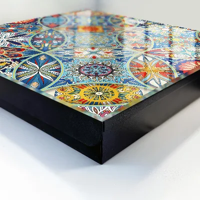 Schlüsselkasten modern Farbenfrohes Mosaik