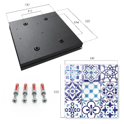 Schlüsselschrank für den Flur Geometrische Muster