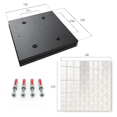 Schlüsselkasten modern Geometrisches Muster