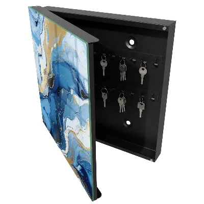 Schlüsselschrank Farbenfroher Wirbel