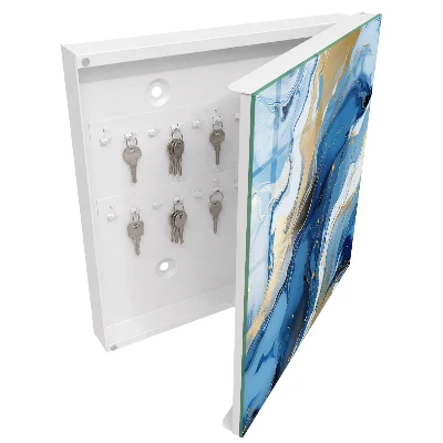 Schlüsselschrank Farbenfroher Wirbel