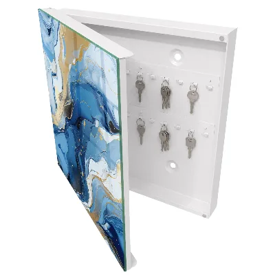 Schlüsselschrank Farbenfroher Wirbel