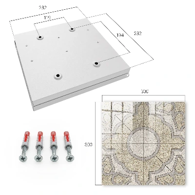 Schlüsselschrank für den Flur Elegantes Mosaik