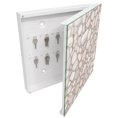 Schlüsselschrank Steinstruktur