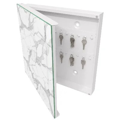 Schlüsselkasten modern Marmor-Eleganz