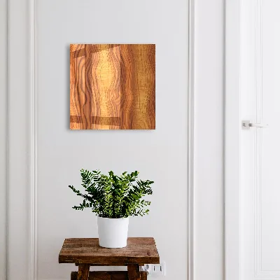 Schlüsselschrank Holzwellen