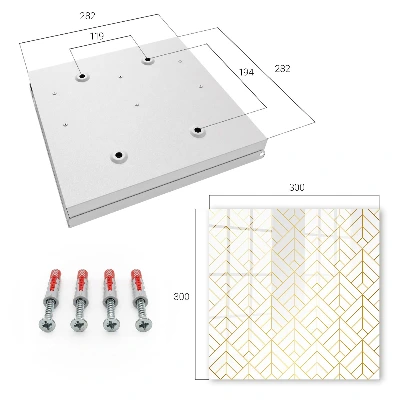 Schlüsselschrank Stilvolle Geometrie