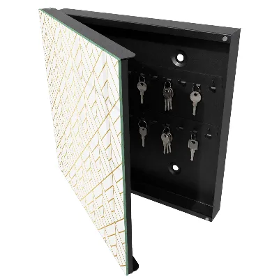 Schlüsselschrank Stilvolle Geometrie