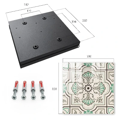 Schlüsselkasten modern Geometrische Dekoration