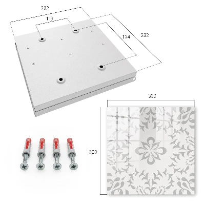 Schlüsselkasten modern Elegante Symmetrie