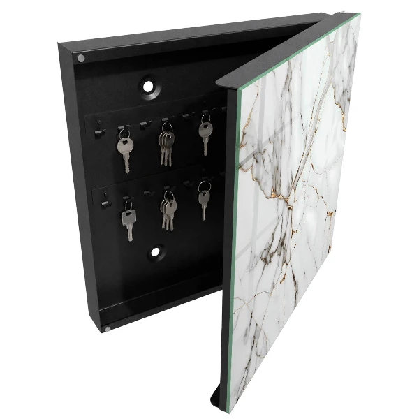 Schlüsselkasten modern Marmor-Eleganz