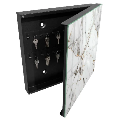 Schlüsselkasten modern Marmor-Eleganz