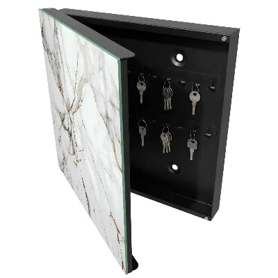 Schlüsselkasten modern Marmor-Eleganz