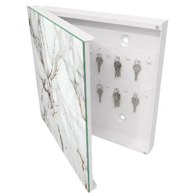 Schlüsselkasten modern Marmor-Eleganz