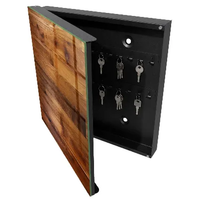 Schlüsselschrank für den Flur Holzbretter