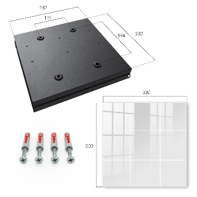 Schlüsselschrank Helle Fliesen