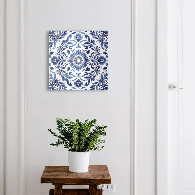 Schlüsselkasten modern Blumenschmuck