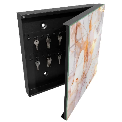 Schlüsselschrank für den Flur Marmor-Eleganz