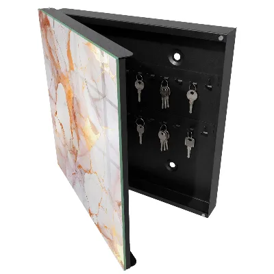 Schlüsselschrank für den Flur Marmor-Eleganz