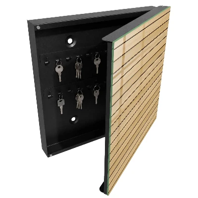 Schlüsselschrank Beige Bretter