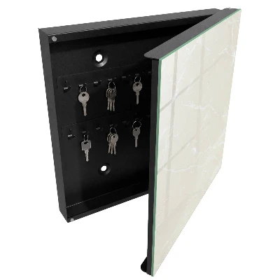 Schlüsselschrank Marmor-Eleganz