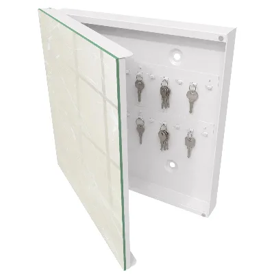 Schlüsselschrank Marmor-Eleganz