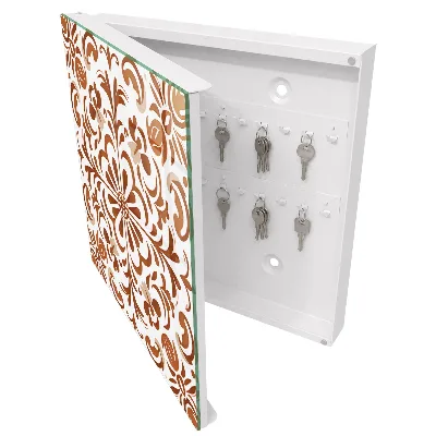 Schlüsselschrank für den Flur Ornamentales Muster