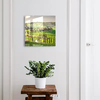 Schlüsselschrank Toskana-Landschaft