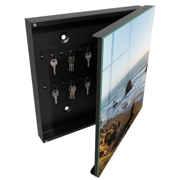 Schlüsselschrank für den Flur Küstenlandschaft