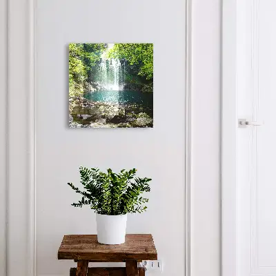 Schlüsselkasten modern Natürlicher Wasserfall