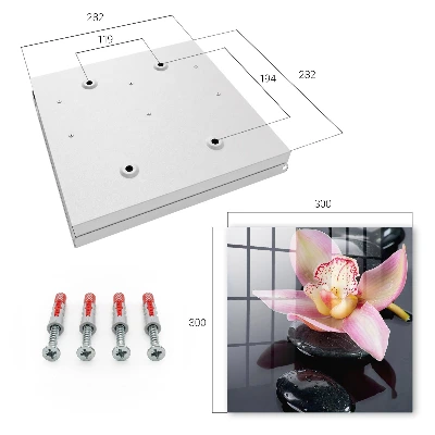 Schlüsselschrank für den Flur Orchideensteine